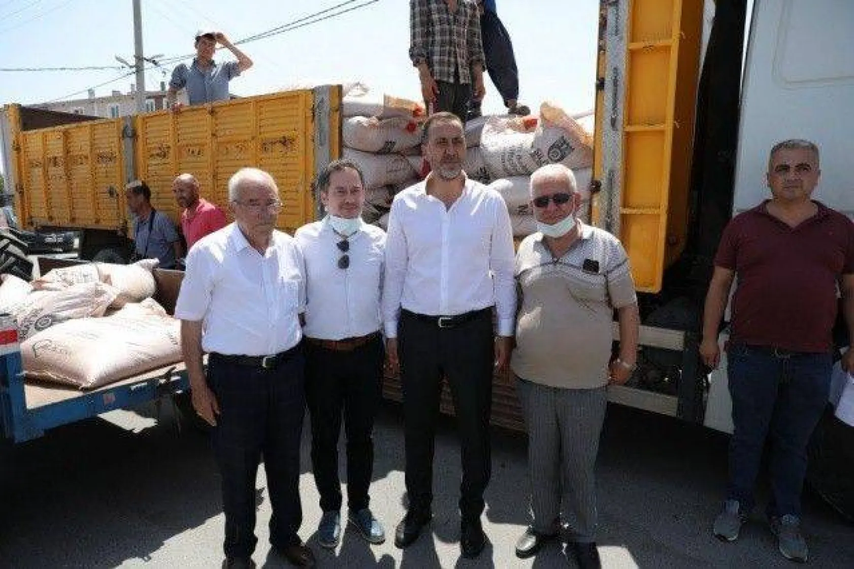 Sayalar'da Tohumluk Arpa Coşkusu Yaşandı