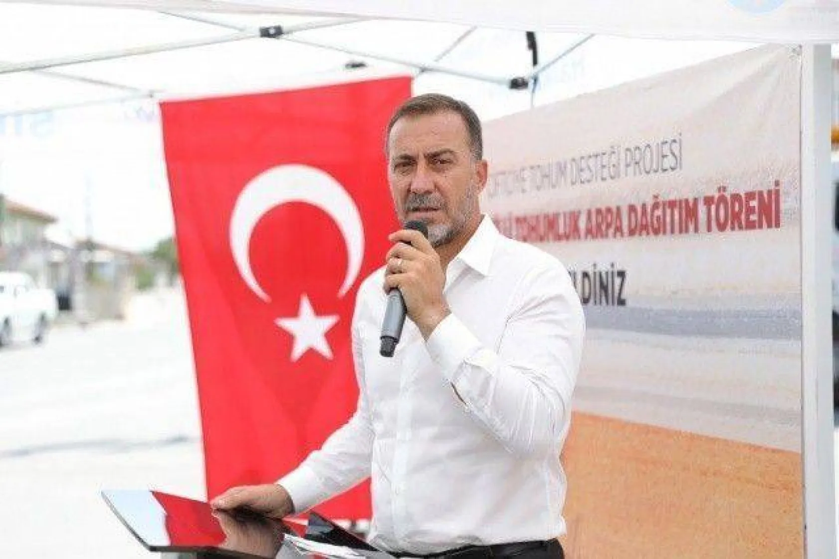 Sayalar'da Tohumluk Arpa Coşkusu Yaşandı