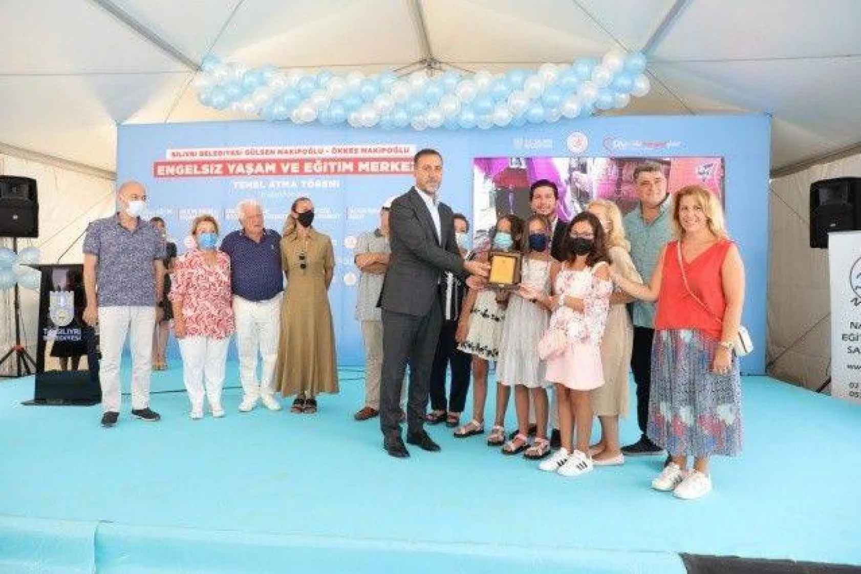 Engelsiz Yaşam ve Eğitim Merkezine Görkemli Temel Atma Töreni