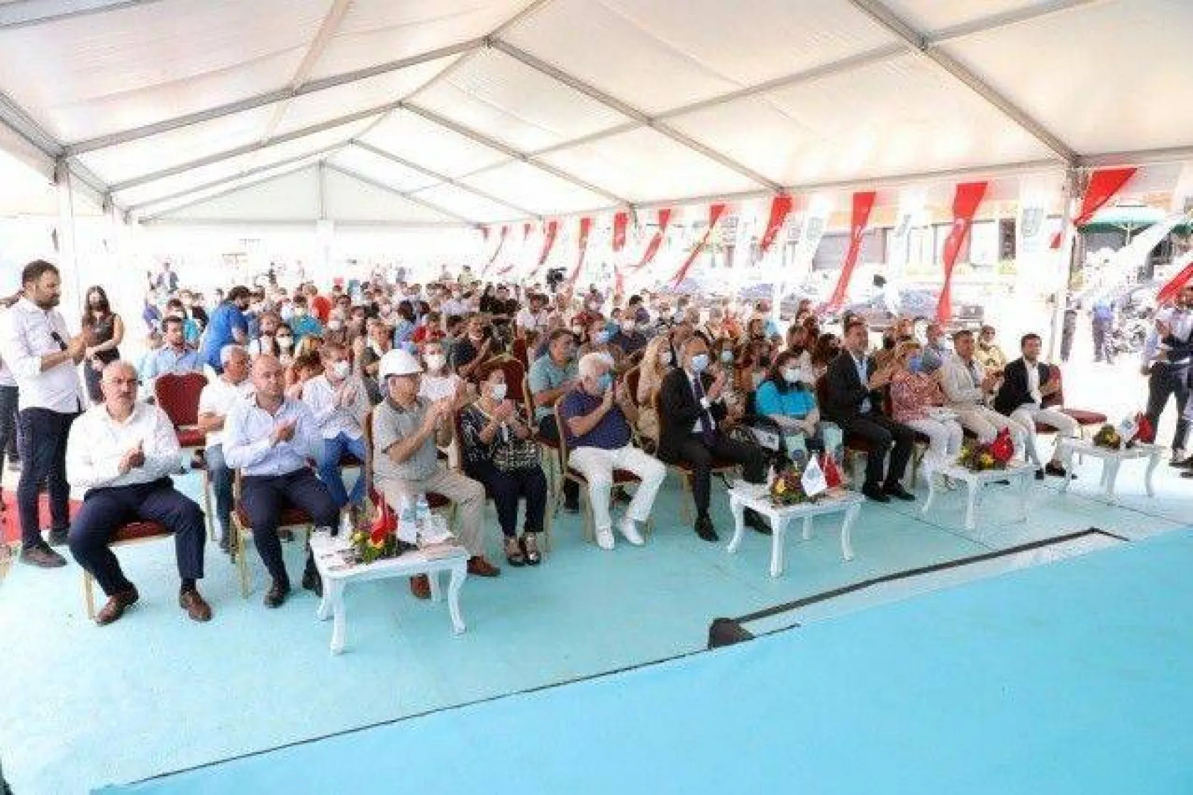 Engelsiz Yaşam ve Eğitim Merkezine Görkemli Temel Atma Töreni