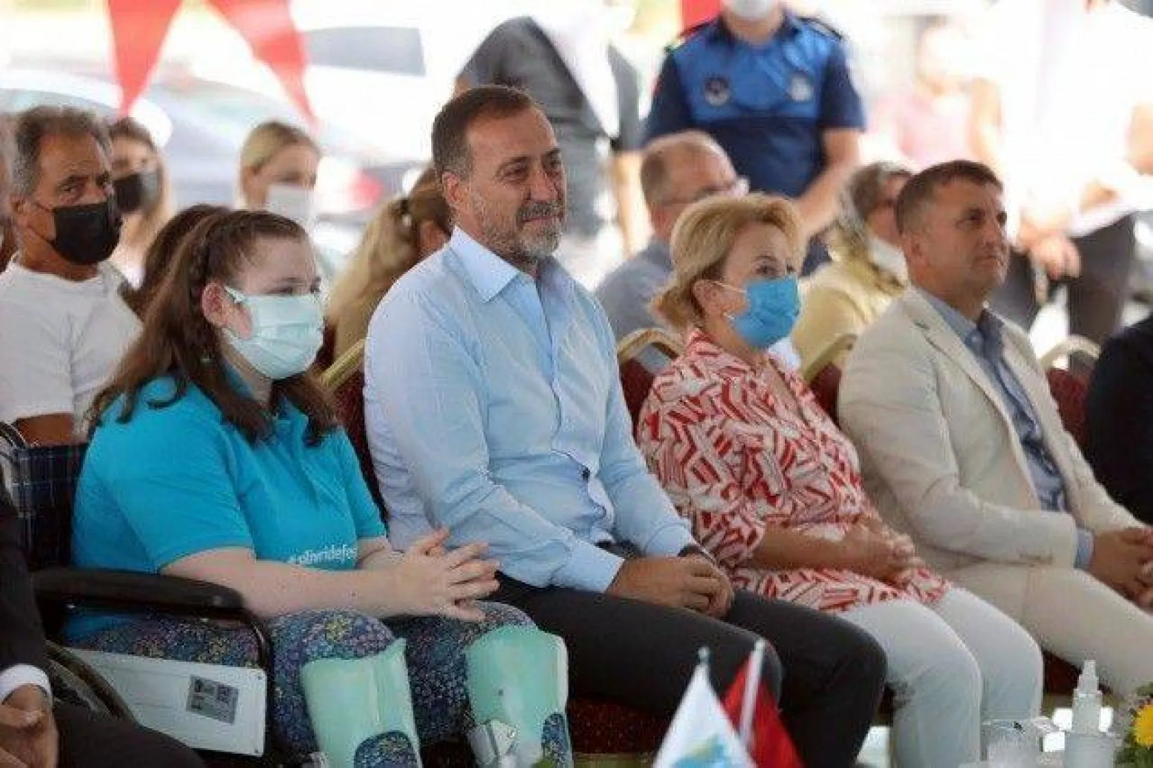 Engelsiz Yaşam ve Eğitim Merkezine Görkemli Temel Atma Töreni