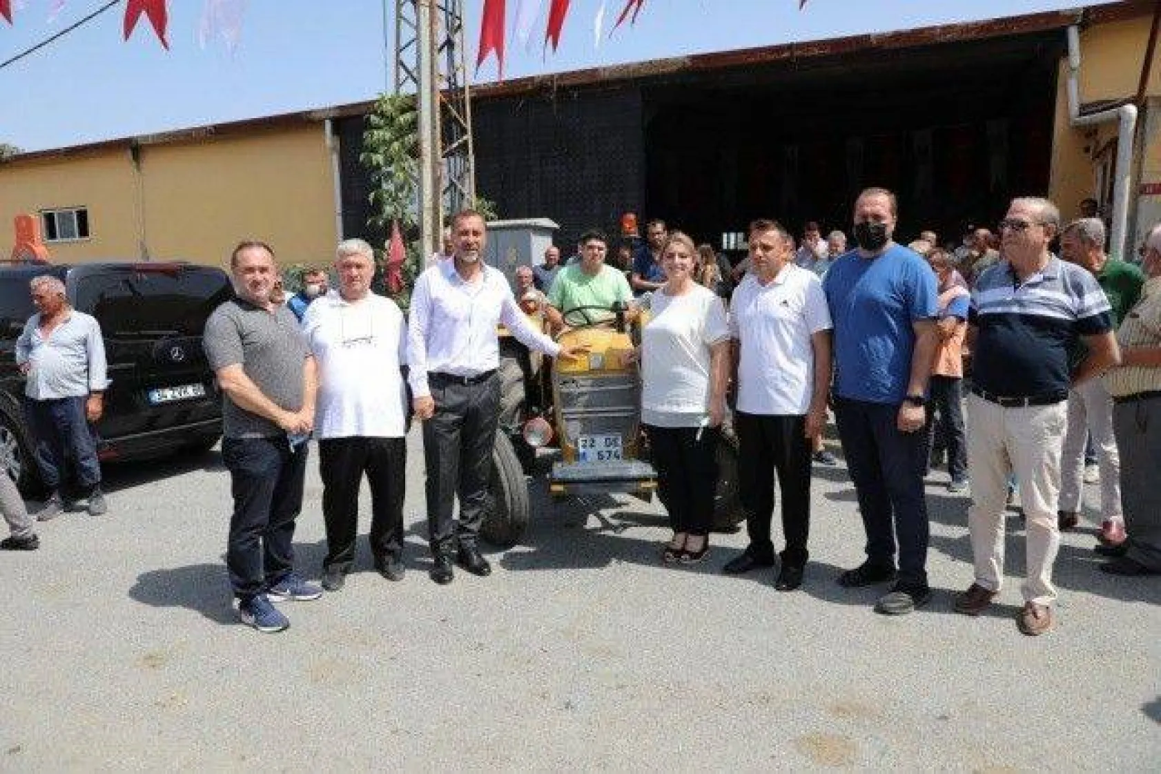 Fener Mahallesi'nde Tohumluk Arpa Coşkusu