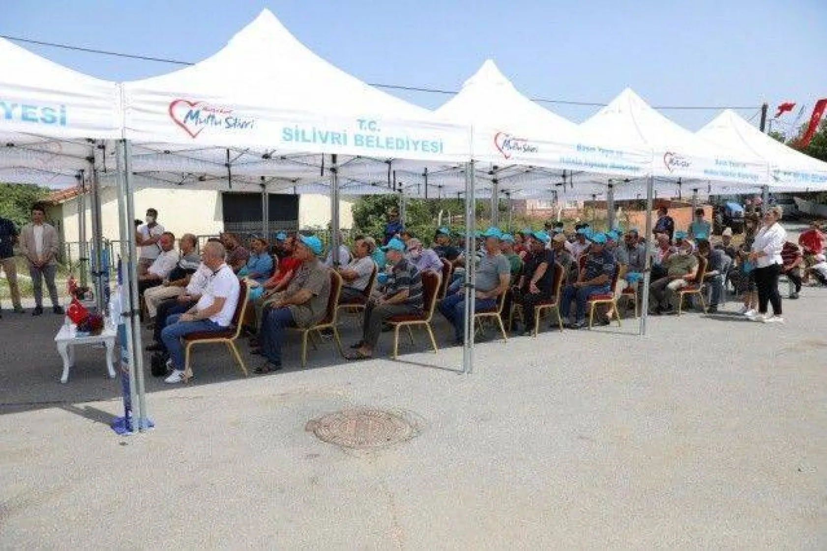 Kurfallı'da Üreticiler Tohumluk Arpa Sevinci Yaşadı