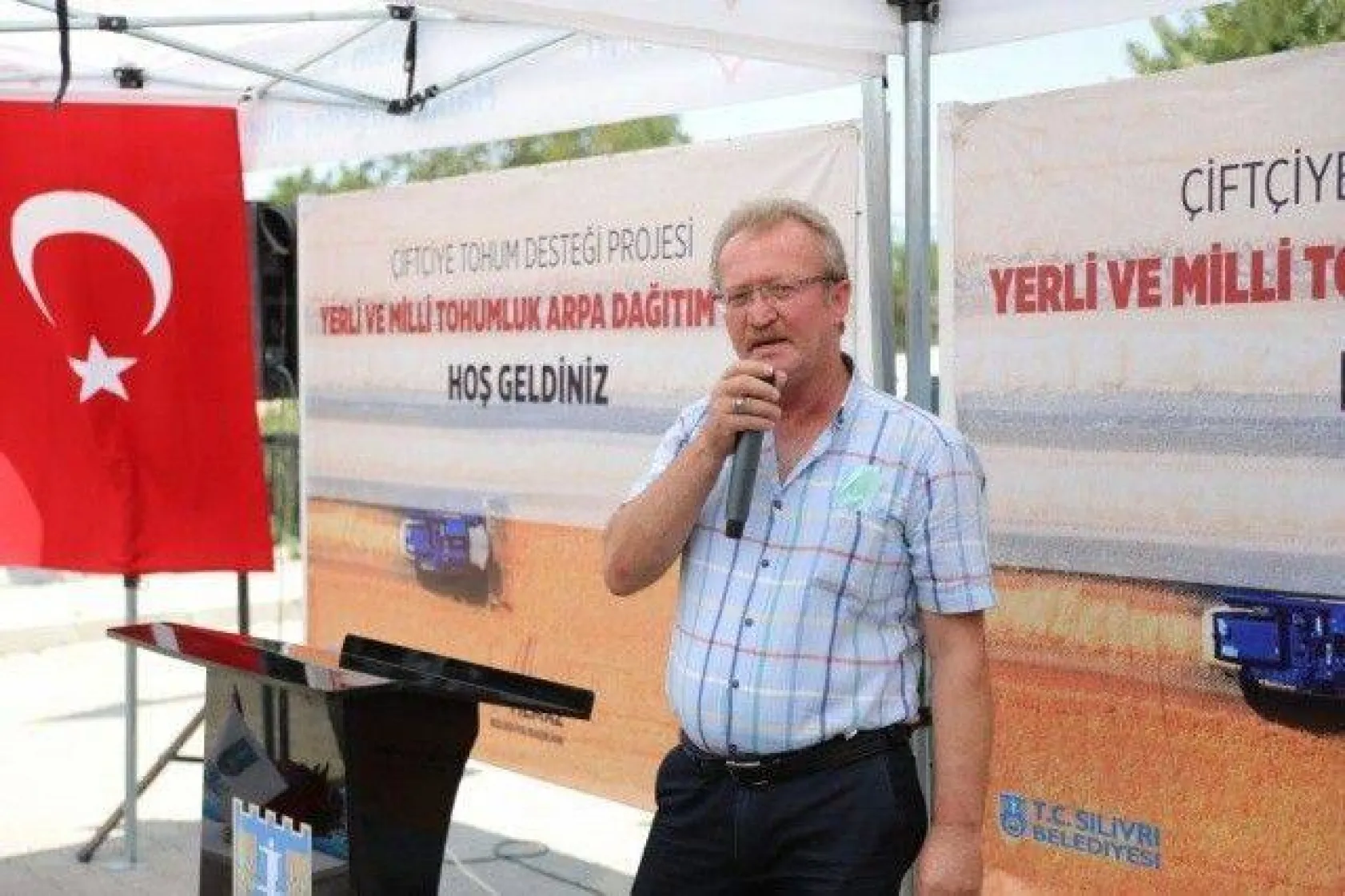 Bekirli Çiftçisi Tohumluk Arpalarına Kavuştu