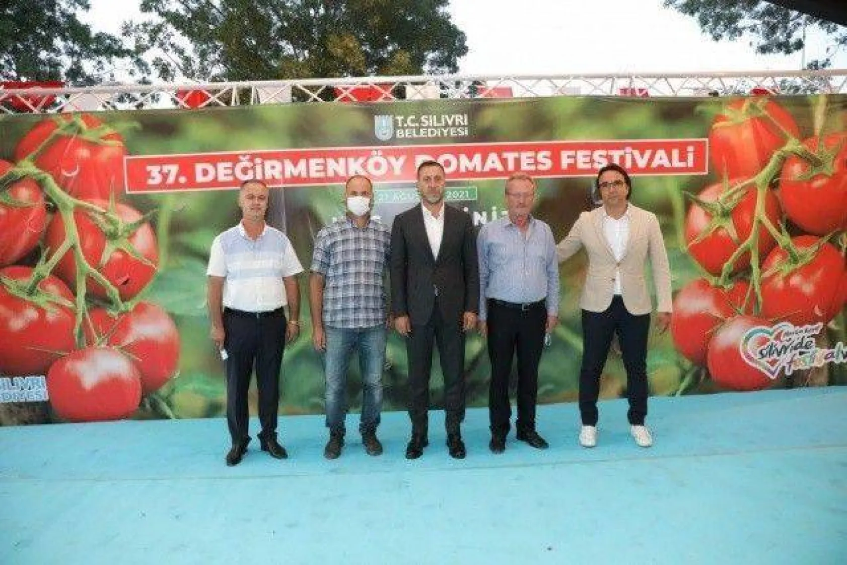 Değirmenköy'de Domatesler Yarıştı