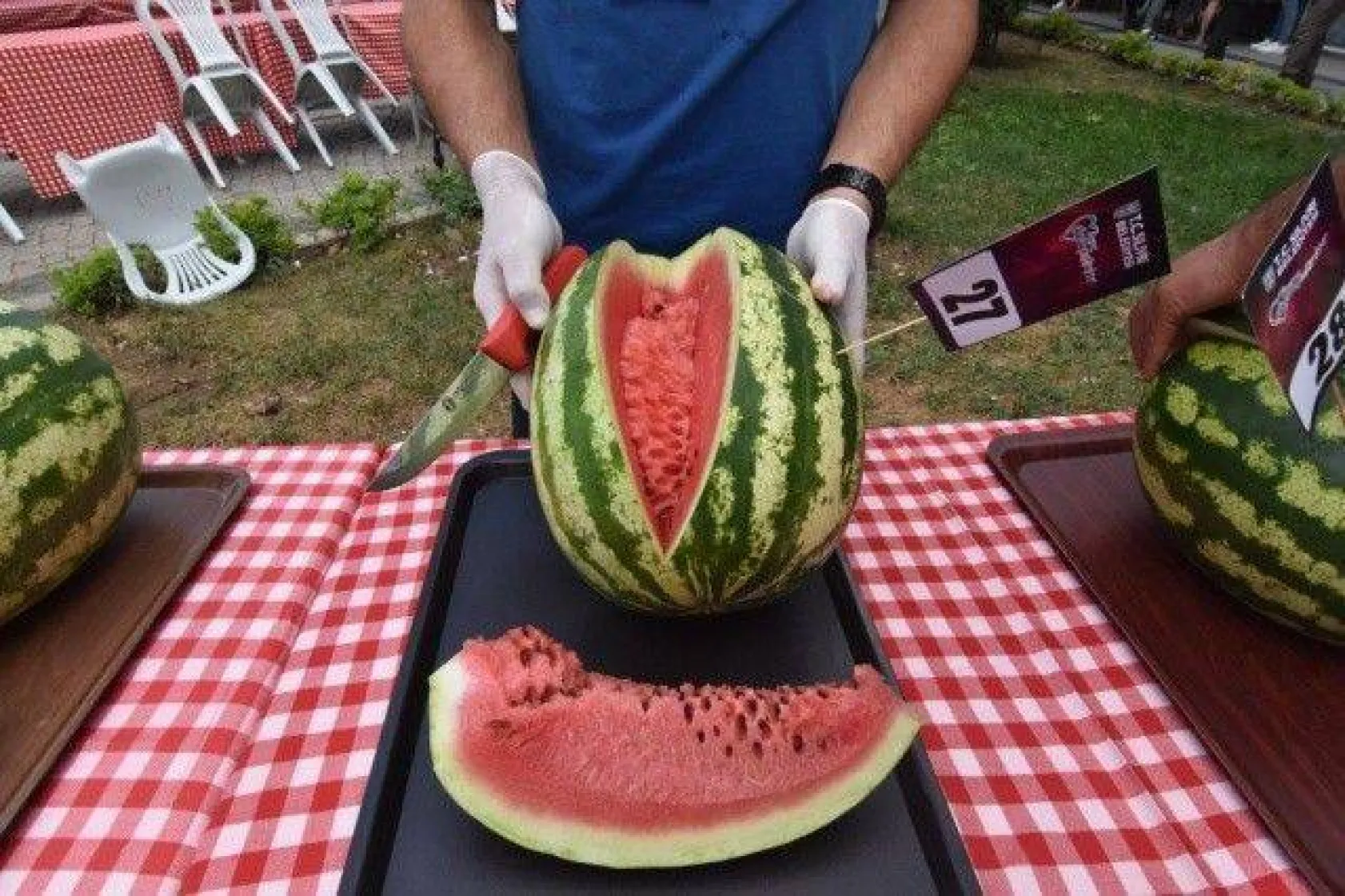 Kadıköy'de Karpuz Ziyafeti