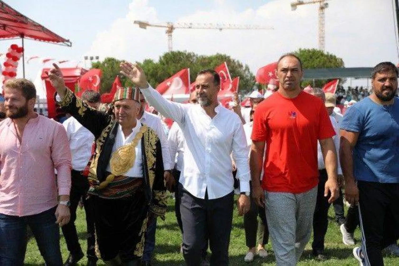 Silivri Er Meydanında Çatırtı Koptu