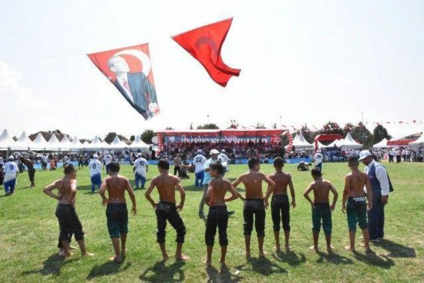 Silivri Er Meydanında Çatırtı Koptu