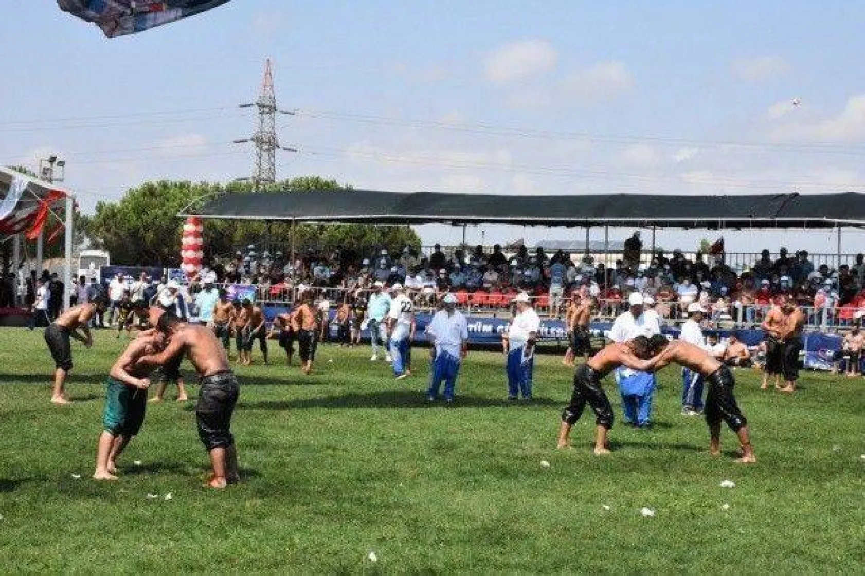 Silivri Er Meydanında Çatırtı Koptu