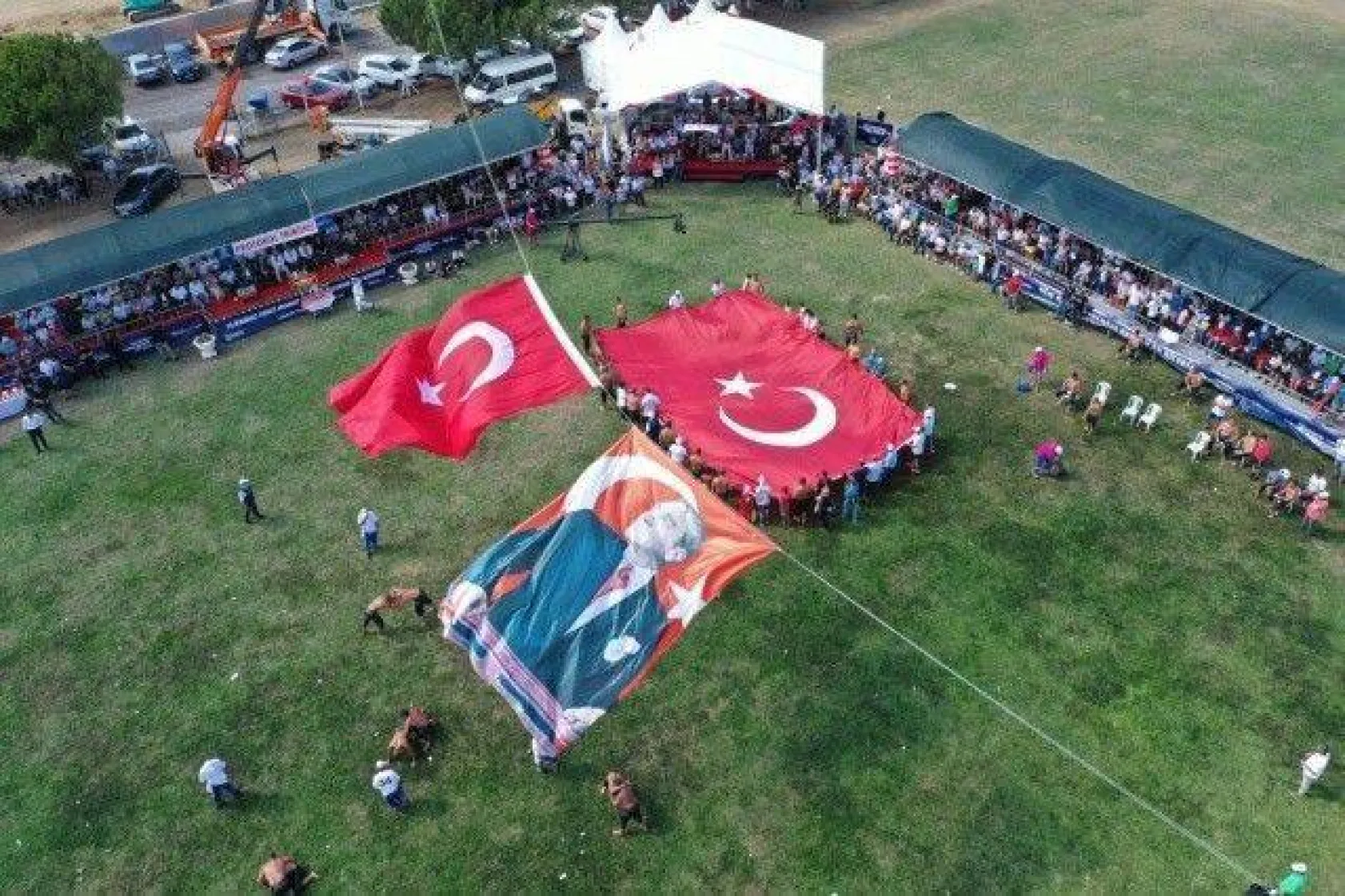 Silivri Er Meydanında Çatırtı Koptu