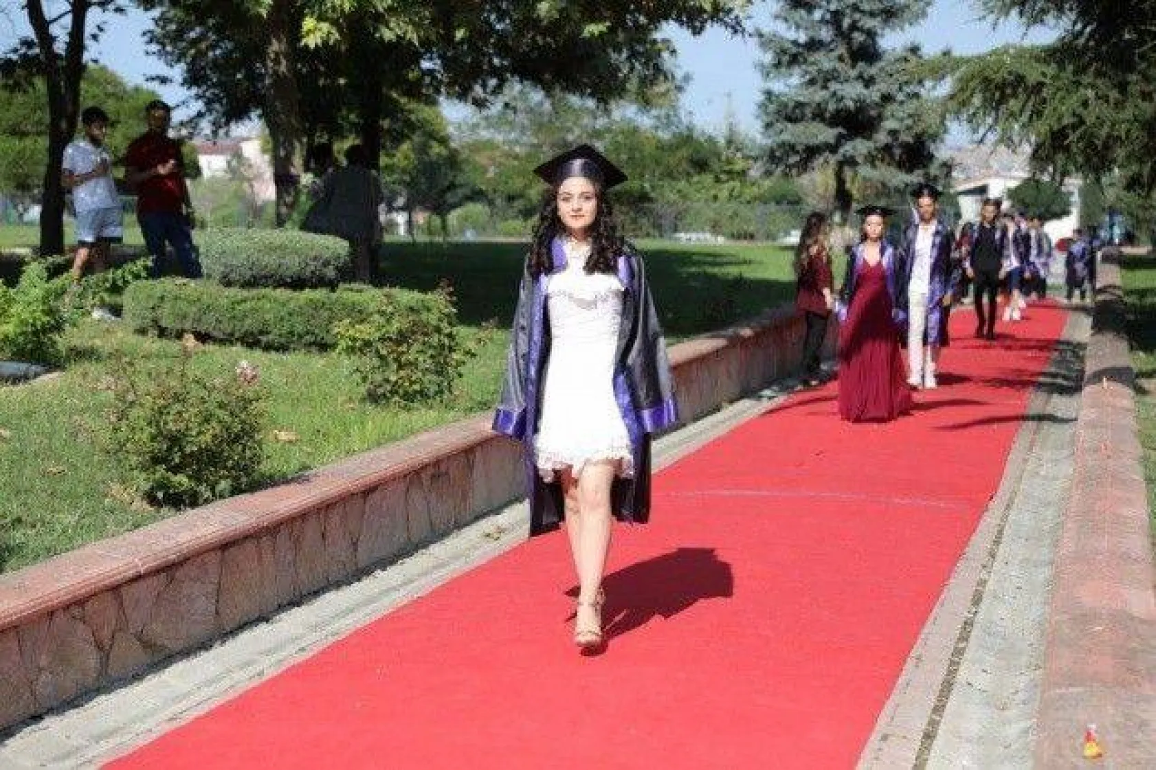 TÜRAM Lisesi'nde Mezuniyet Coşkusu