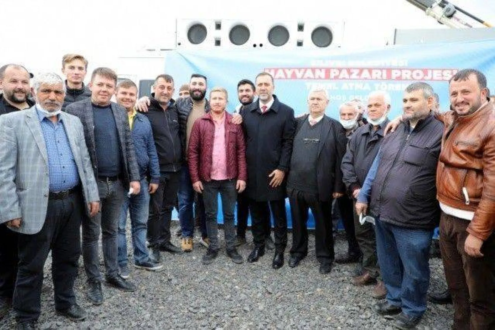 Bölgenin İlk ve Tek Hayvan Pazarı'nın Temeli Atıldı