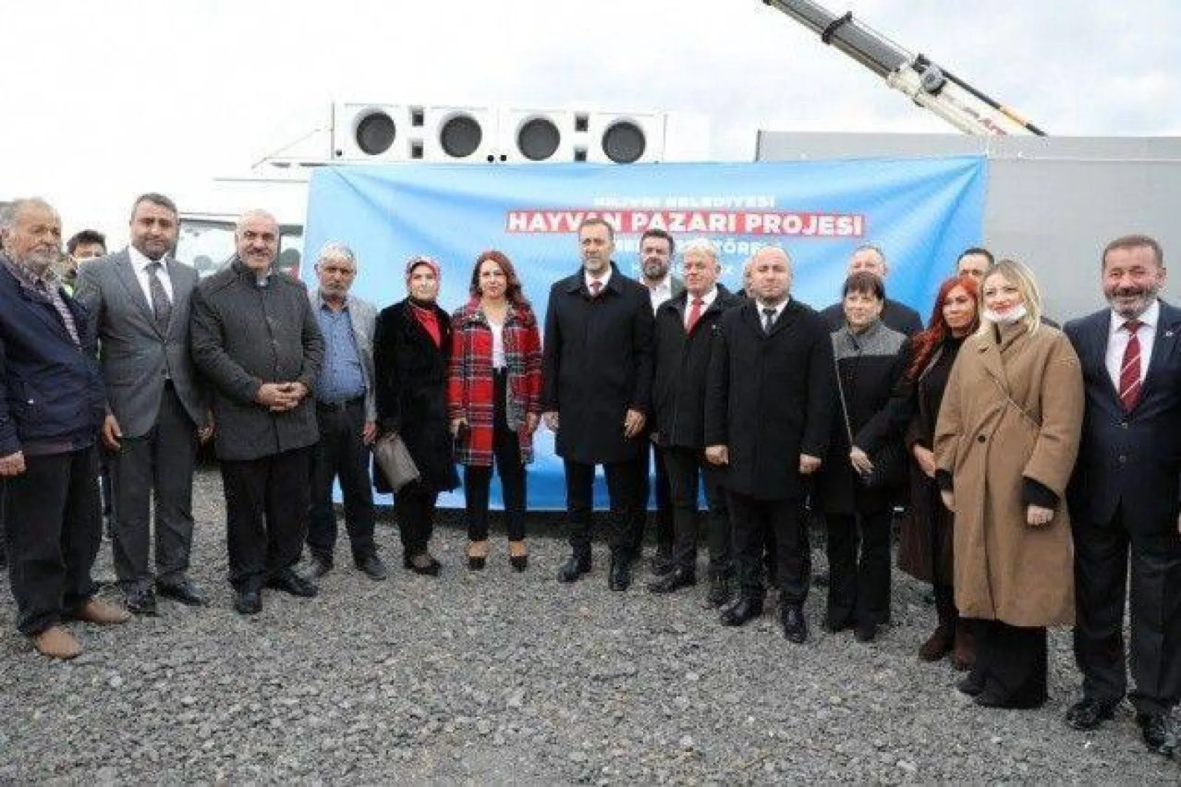 Bölgenin İlk ve Tek Hayvan Pazarı'nın Temeli Atıldı