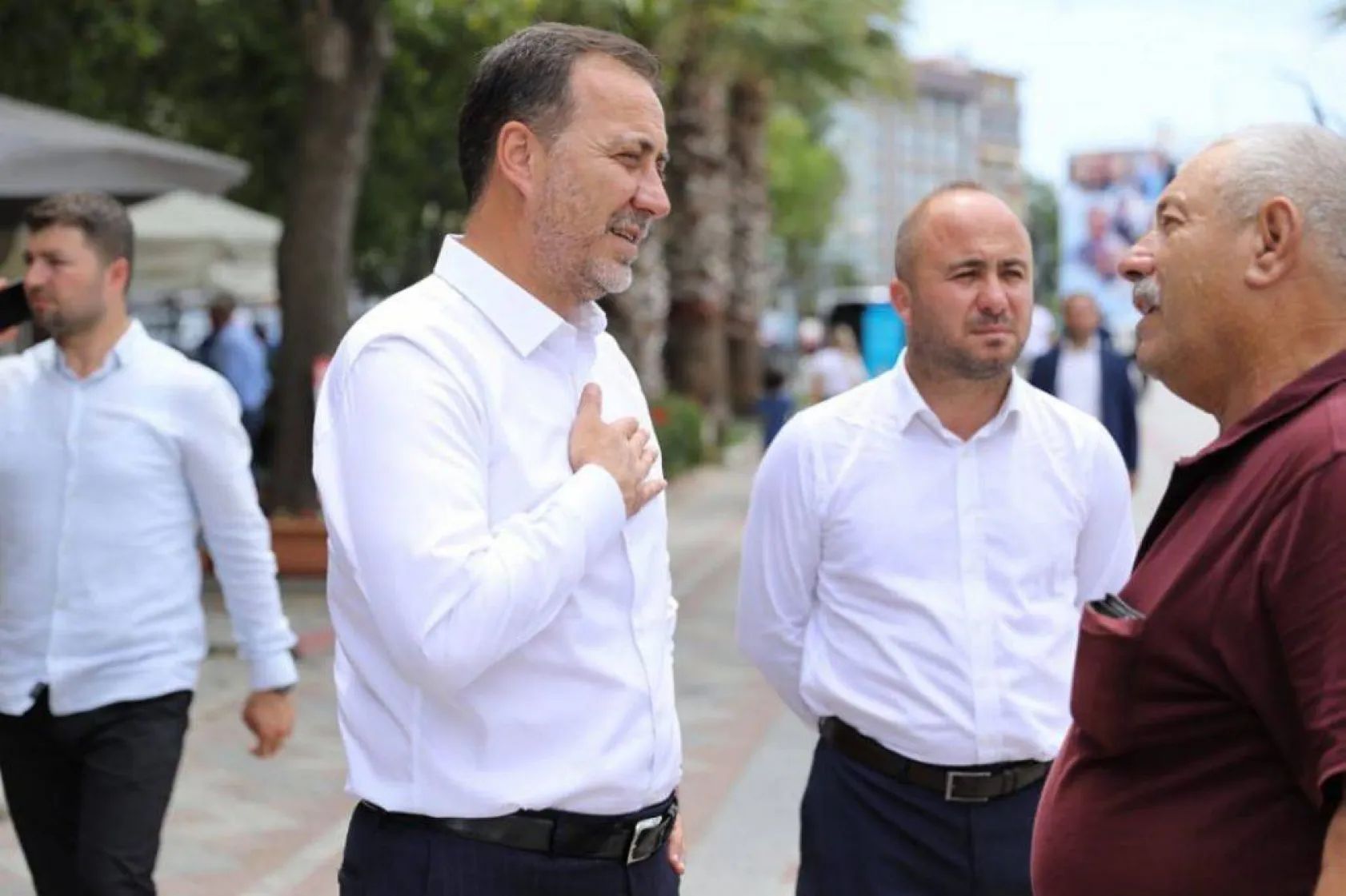 Başkan Yılmaz'dan yoğun bayram mesaisi