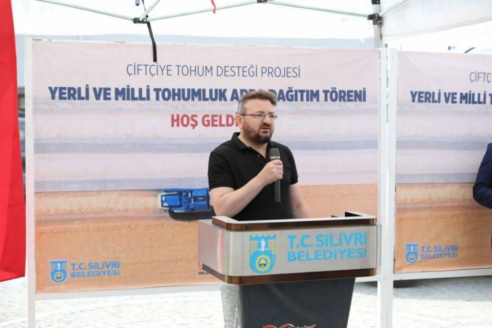 Silivrili çiftçiler tohumluk arpa sevinci yaşadı