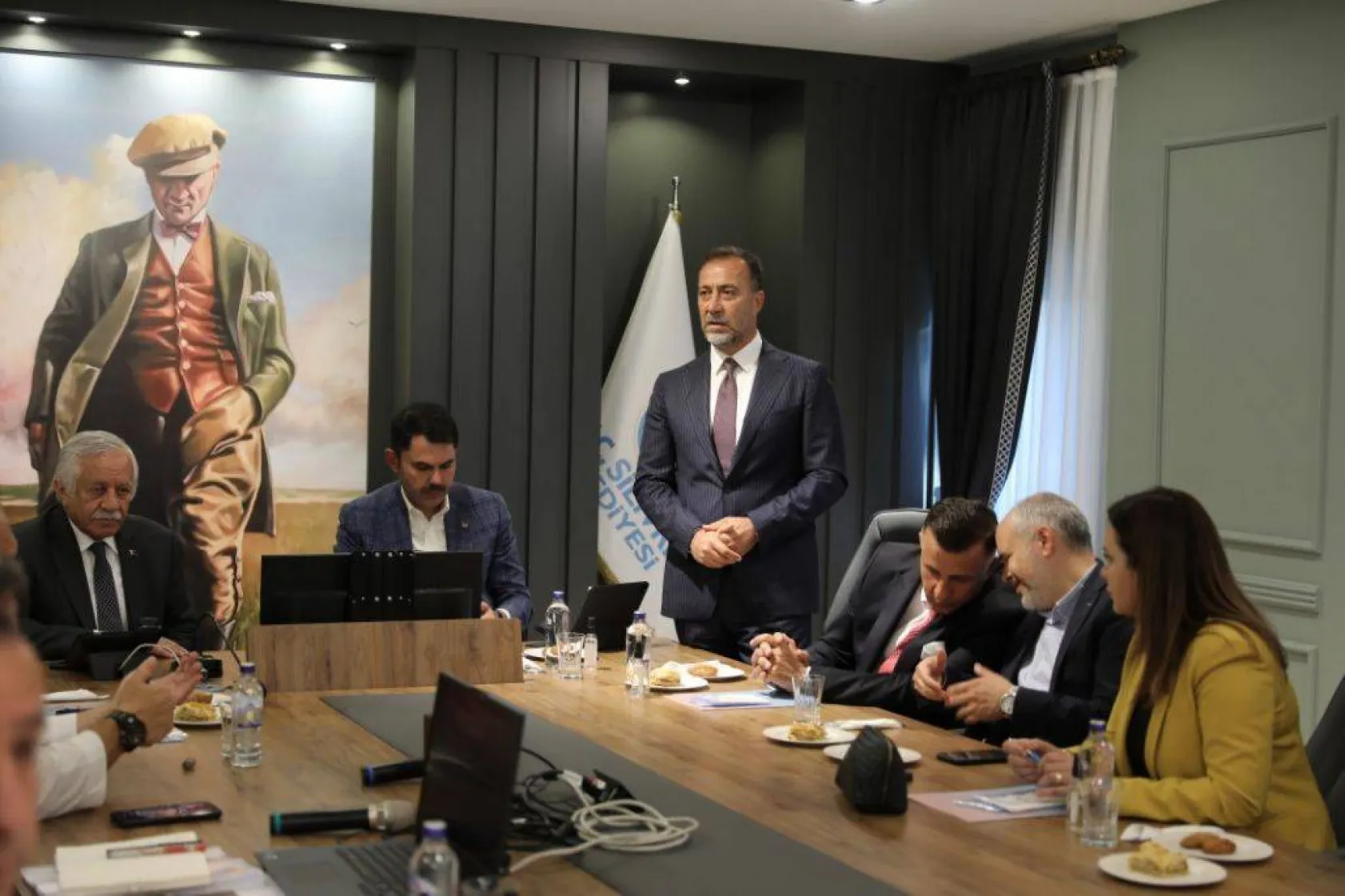 Millet bahçesinde ilk fidanlar toprakla buluştu