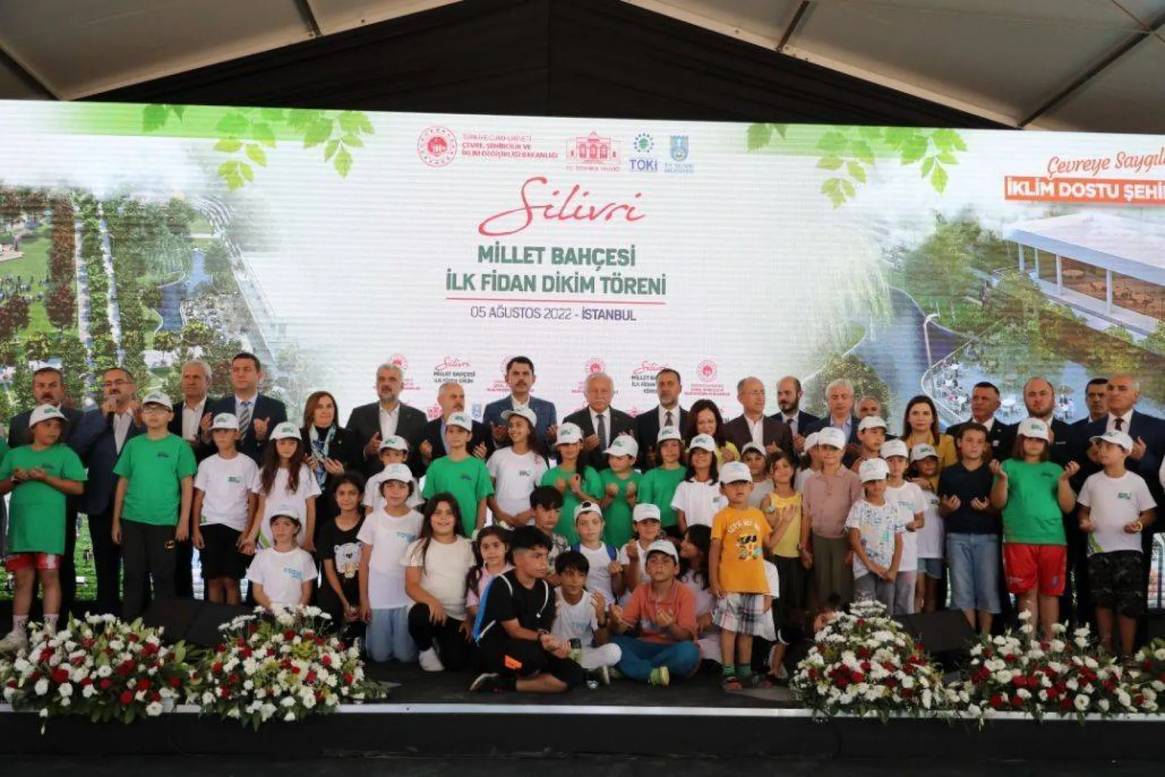 Millet bahçesinde ilk fidanlar toprakla buluştu