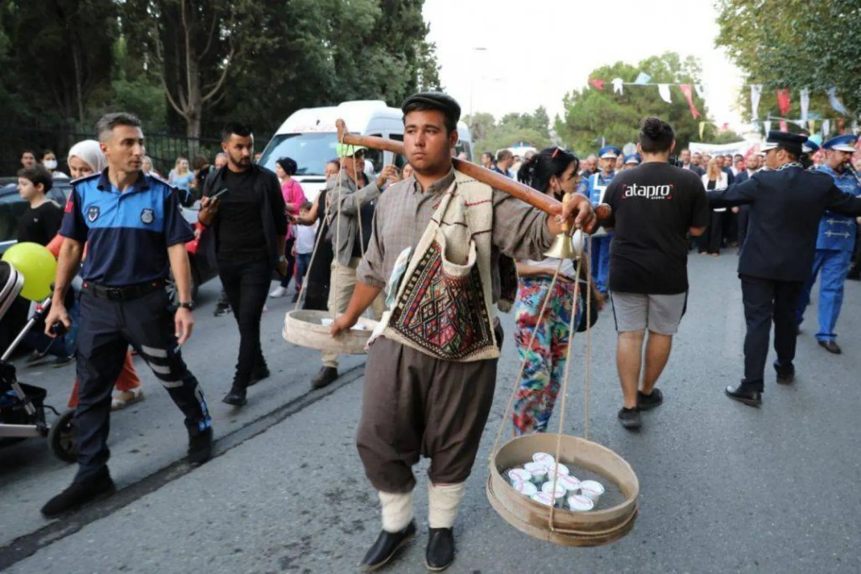 Silivri'de Yoğurt Festivali Coşkusu Başladı