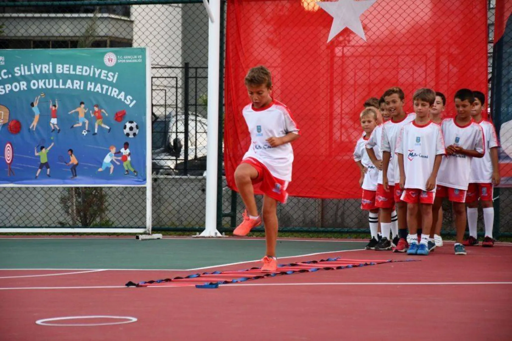 2022 Yaz spor okullarına coşkulu kapanış