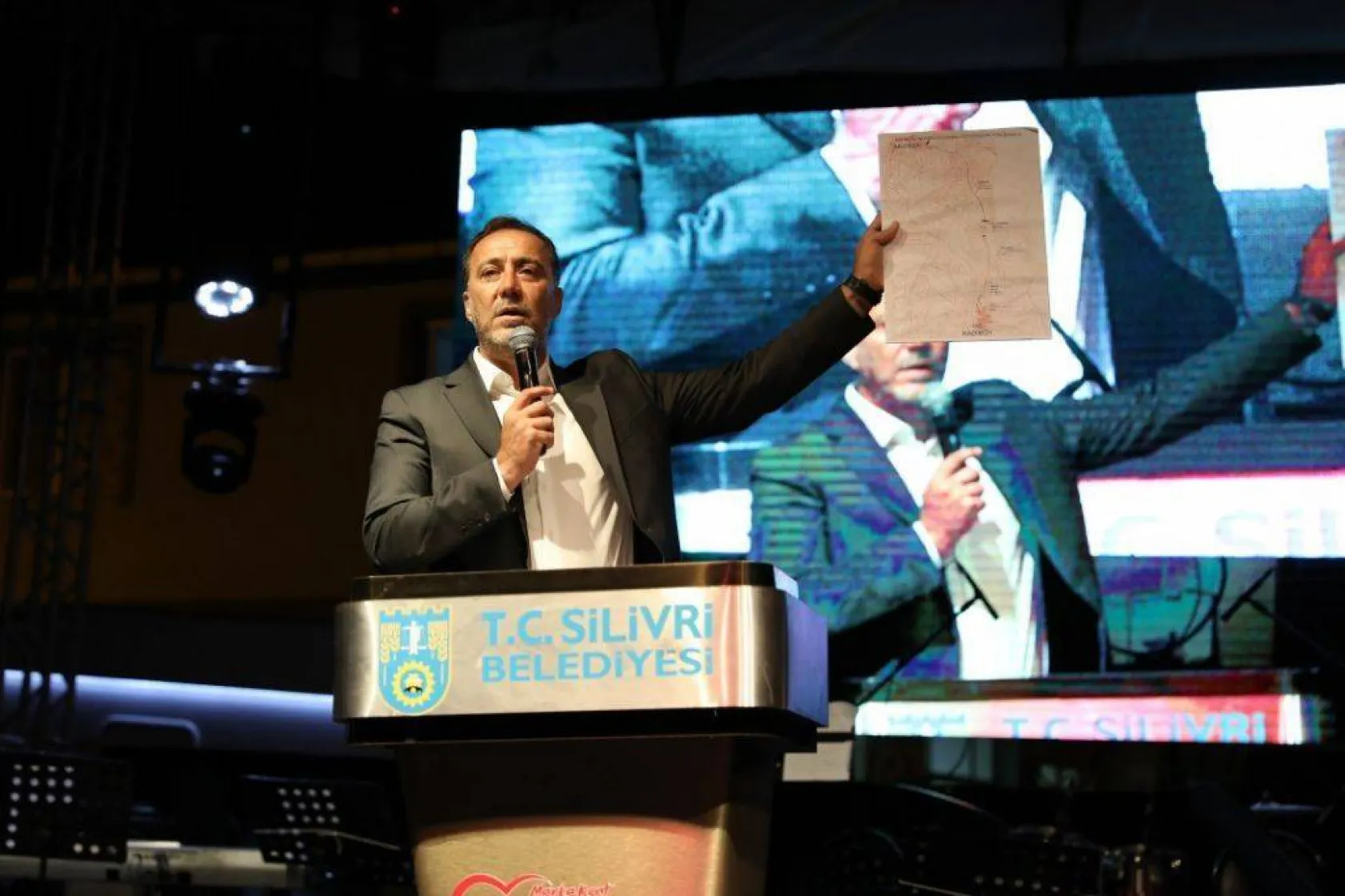 Silivri'nin en güzel karpuzu belli oldu