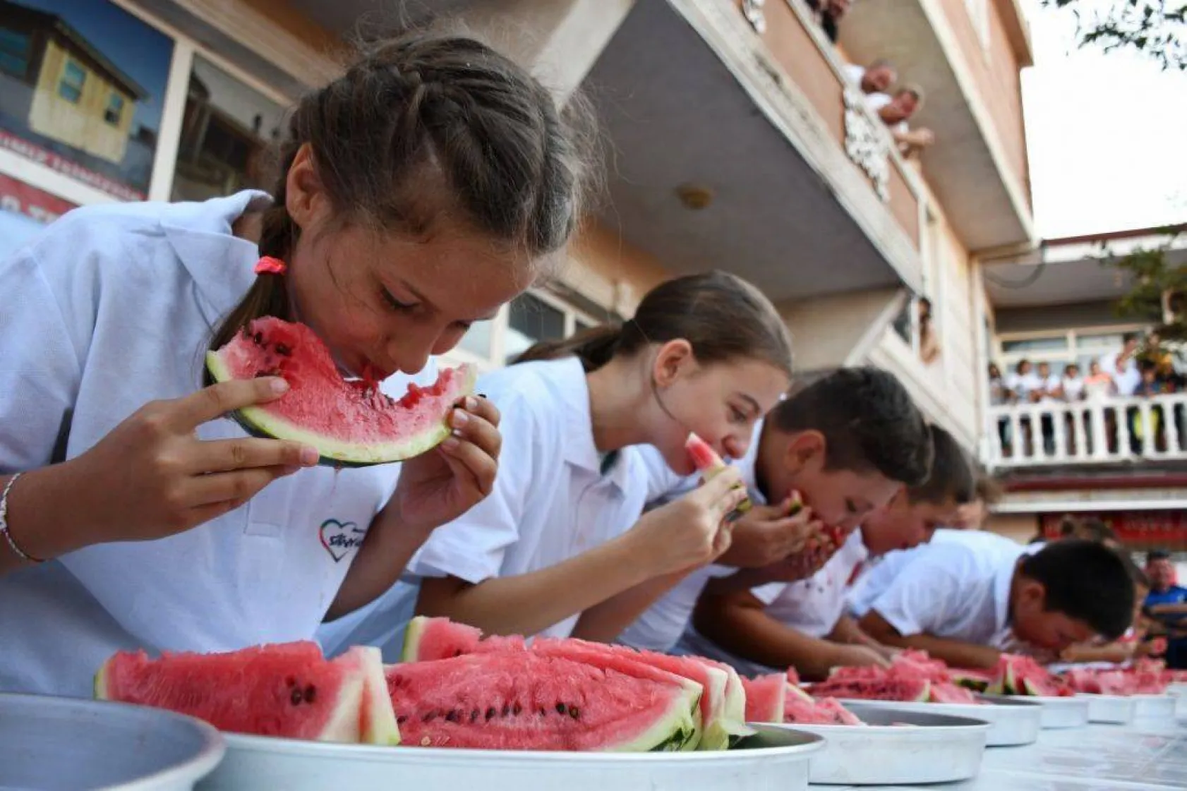 Silivri'nin en güzel karpuzu belli oldu