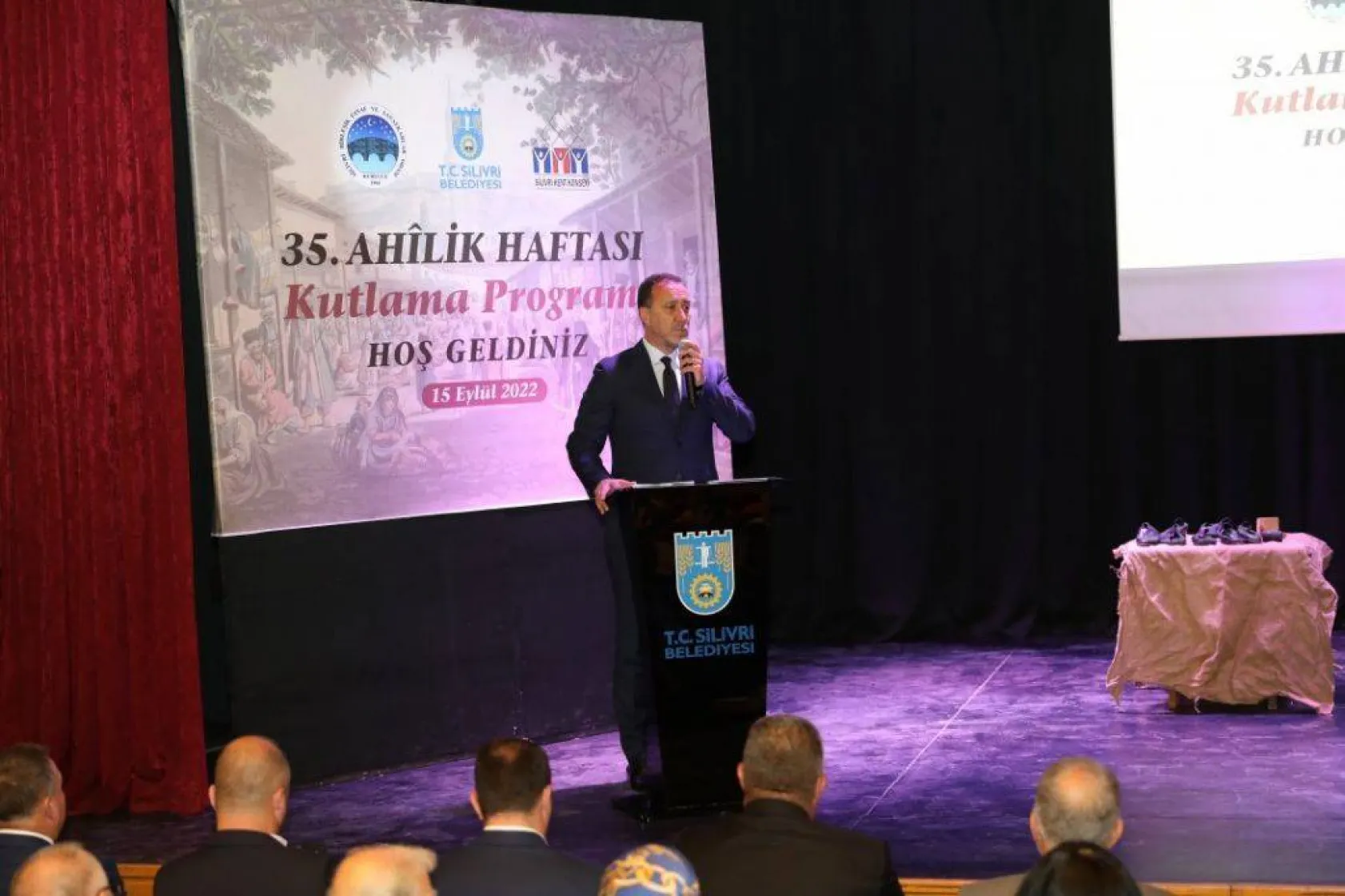 Ahilik haftası düzenlenen programla kutladı