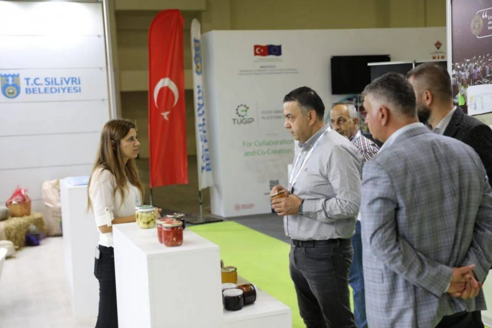 Silivri belediyesi tarım fuarında büyük ilgi gördü