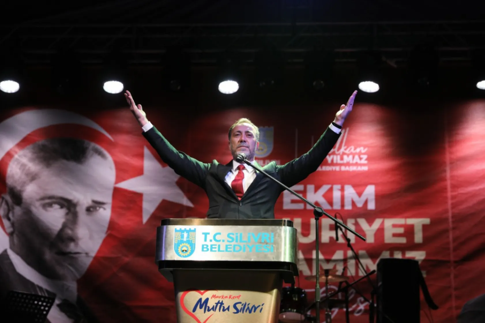 Silivri'de Cumhuriyet Bayramı coşkuyla kutlandı