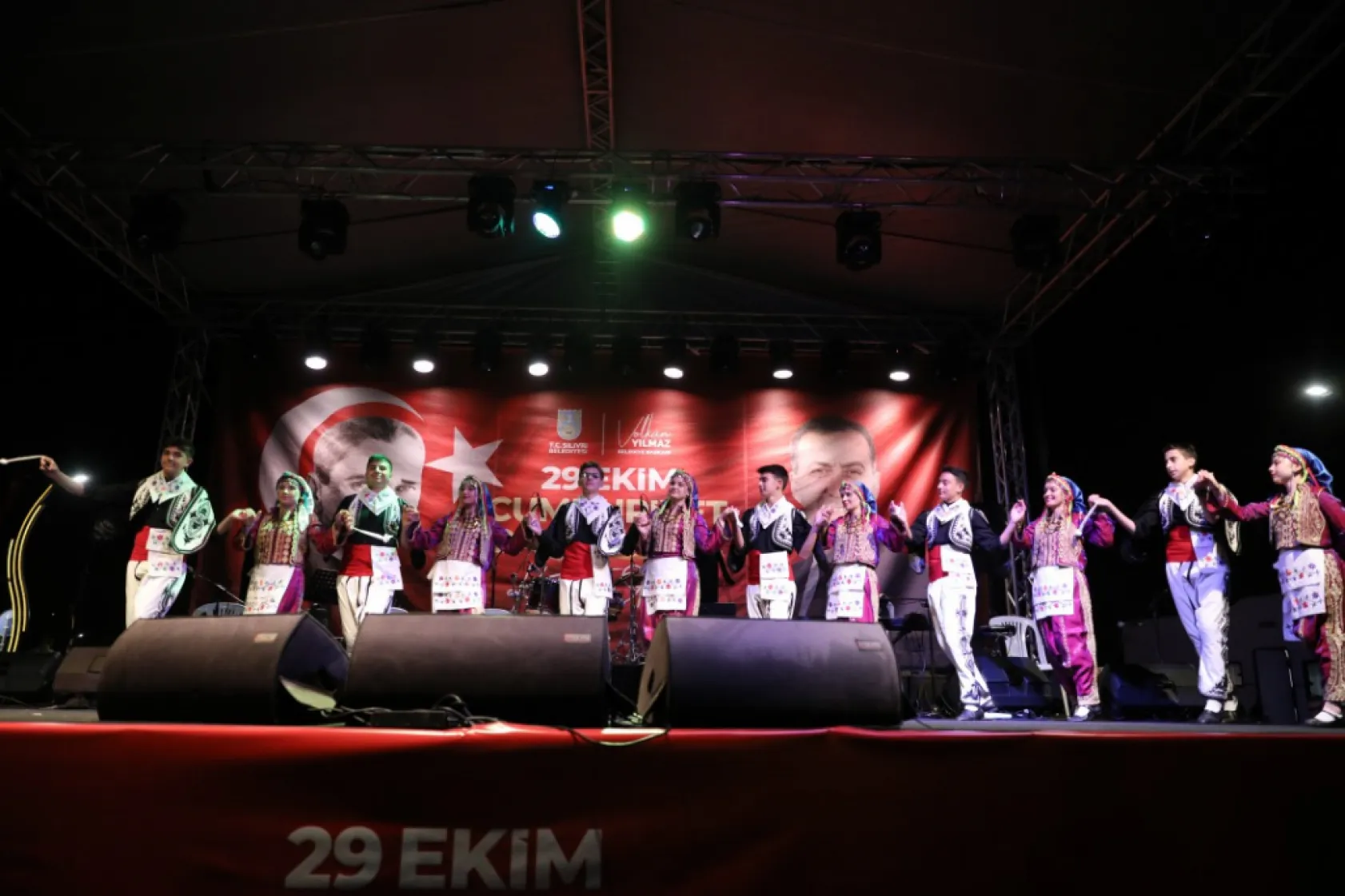 Silivri'de Cumhuriyet Bayramı coşkuyla kutlandı