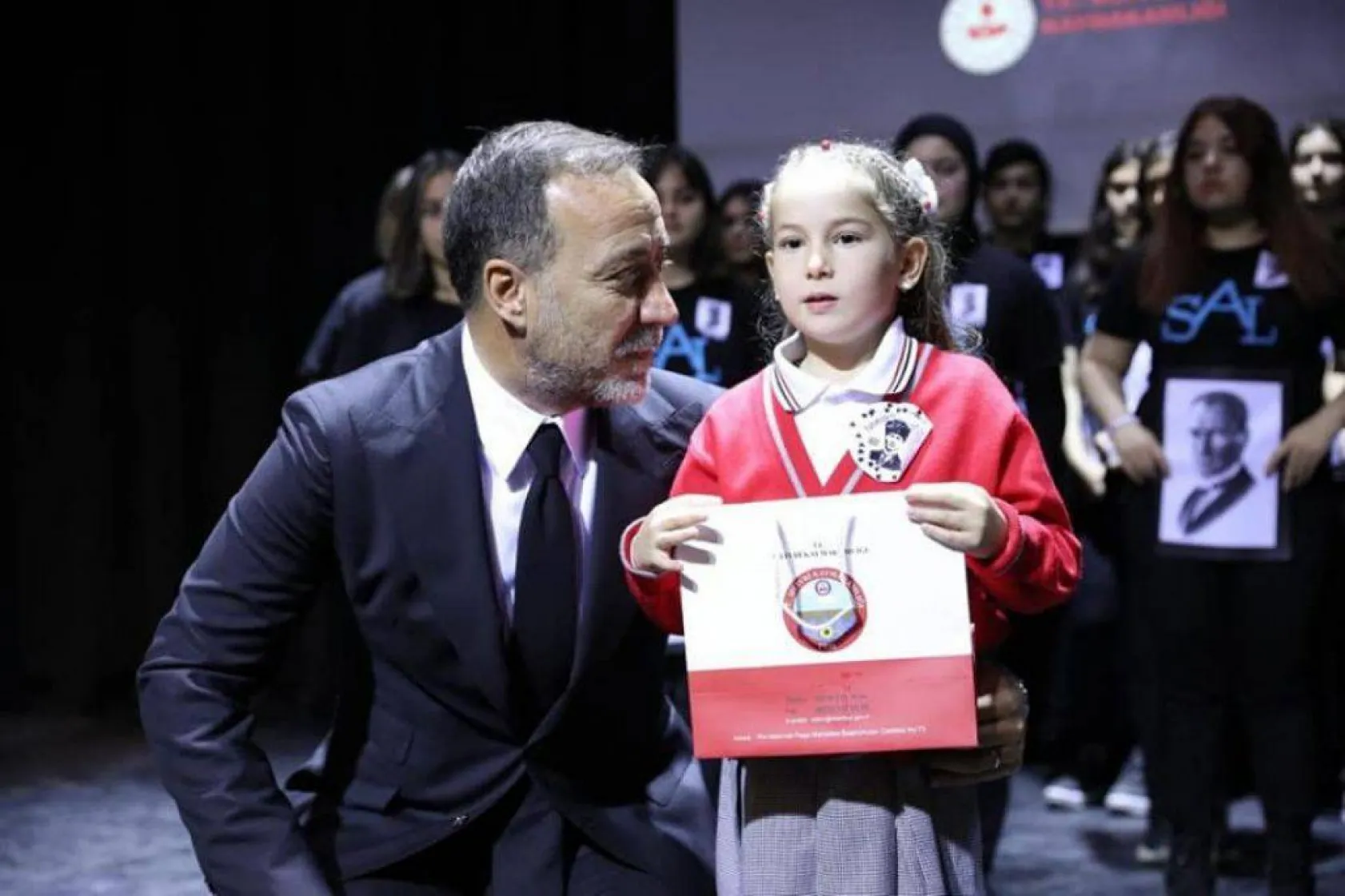 Silivri'nin kalbi 10 Kasım'da Atatürk için çarptı