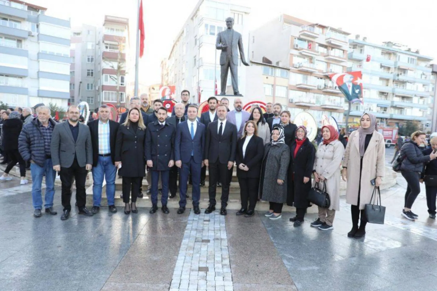 Silivri'nin kalbi 10 Kasım'da Atatürk için çarptı