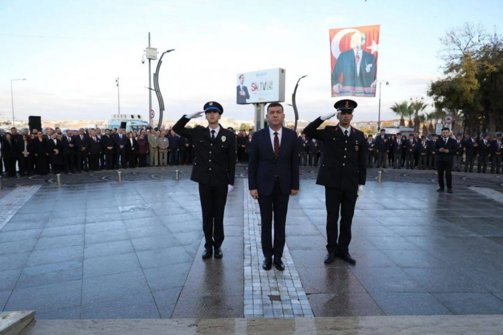 Silivri'nin kalbi 10 Kasım'da Atatürk için çarptı