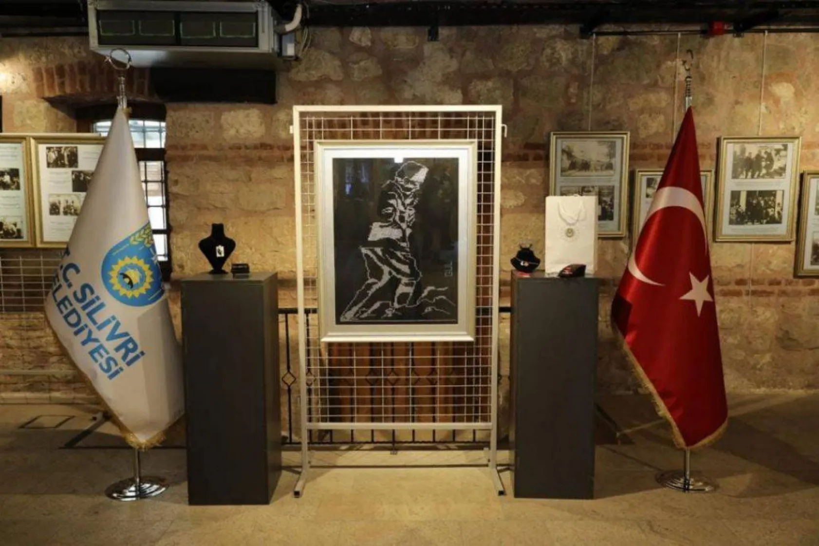 Silivri'nin kalbi 10 Kasım'da Atatürk için çarptı