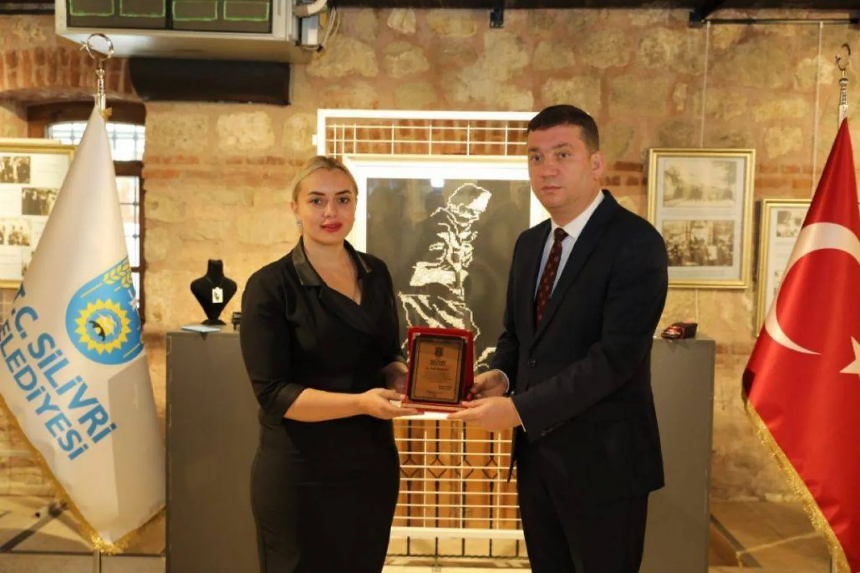 Silivri'nin kalbi 10 Kasım'da Atatürk için çarptı