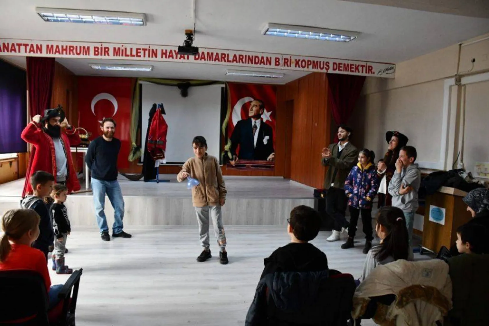 Silivri'de çocuklar için yarıyıl tatili dopdolu geçiyor