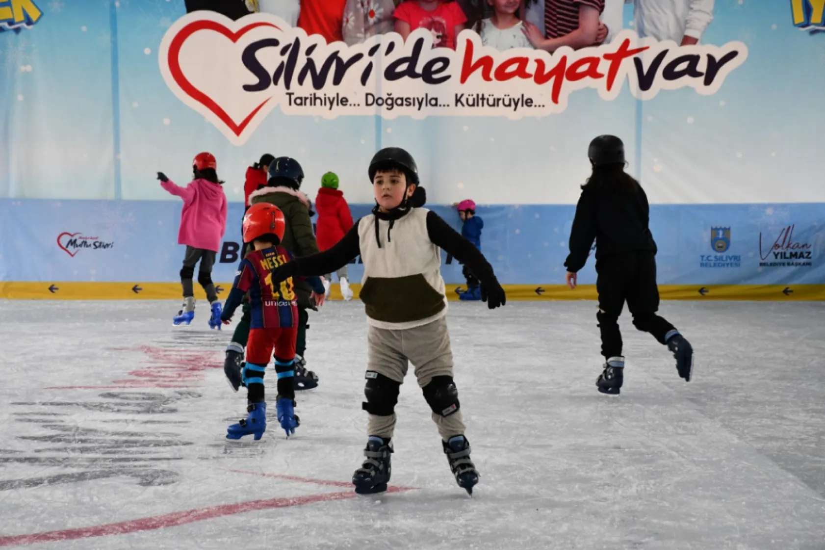 Silivri'de çocuklar için yarıyıl tatili dopdolu geçiyor