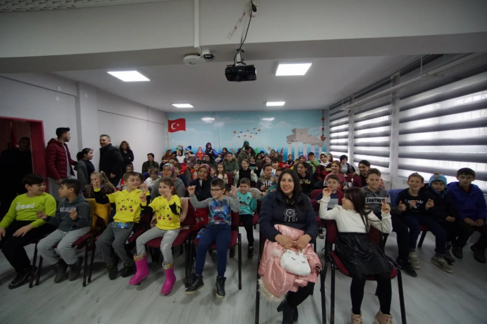 Silivri'de çocuklar için yarıyıl tatili dopdolu geçiyor