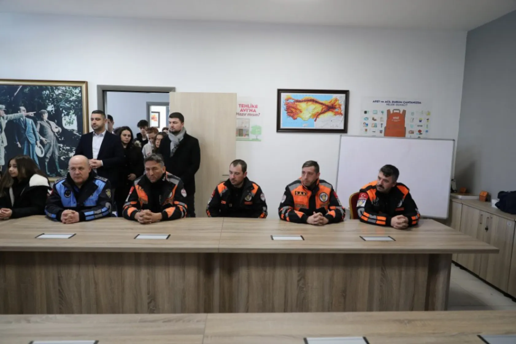 Silivri SAK ekiplerine duygusal karşılama