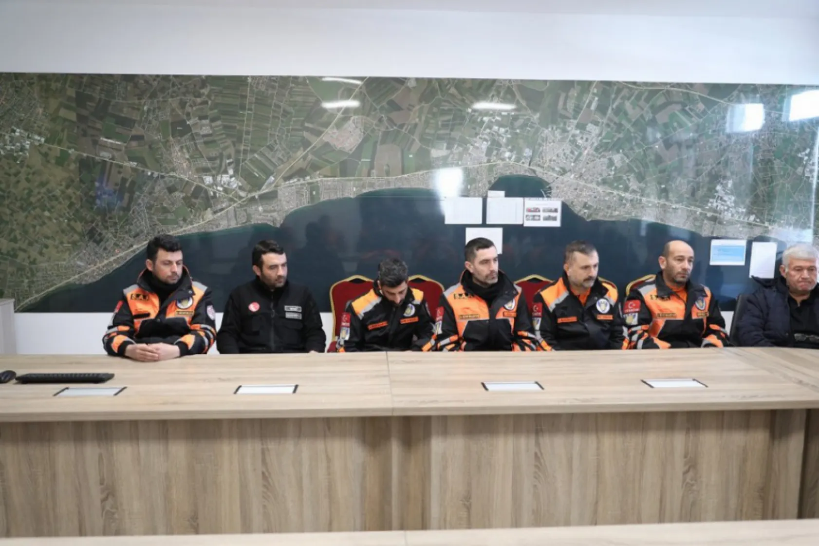 Silivri SAK ekiplerine duygusal karşılama