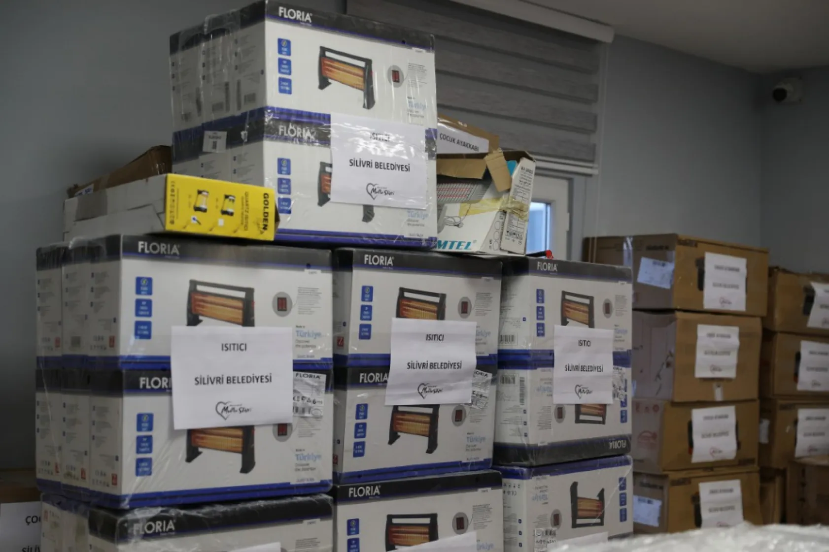 Silivri'den deprem bölgesine büyük destek