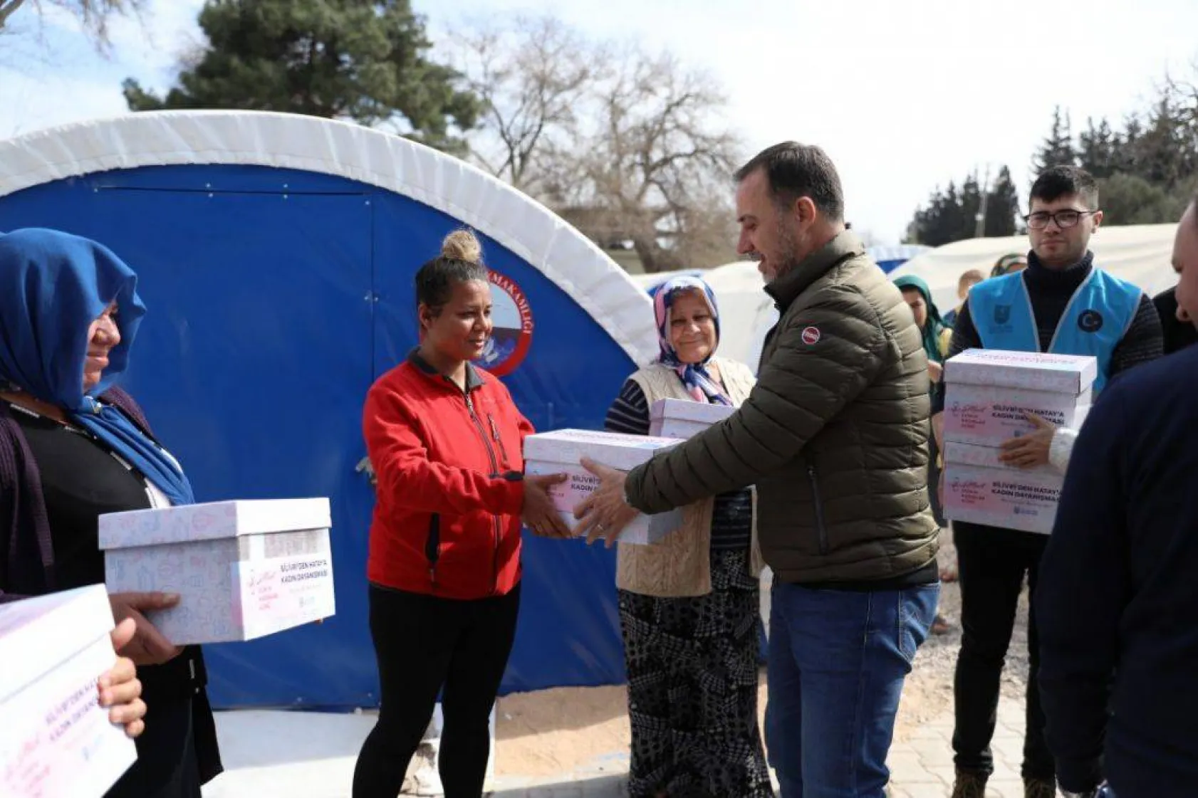 Silivri'den Hatay'a kadın dayanışması