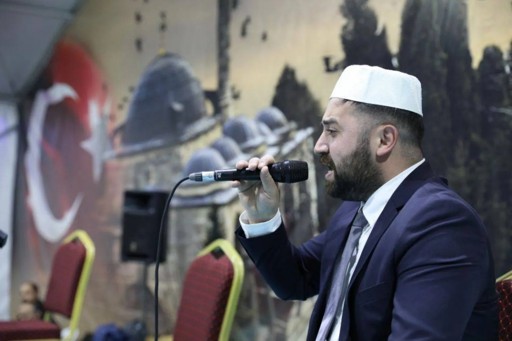 Ramazan çadırında şehit ve gaziler onuruna iftar düzenlendi