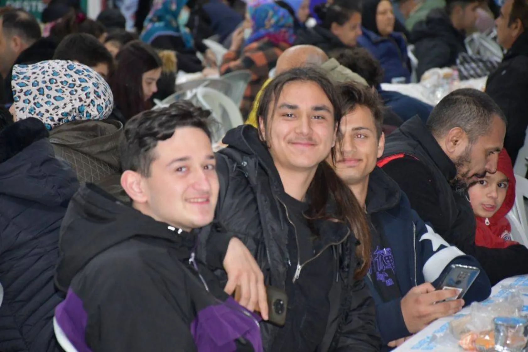 Ramazan çadırında şehit ve gaziler onuruna iftar düzenlendi