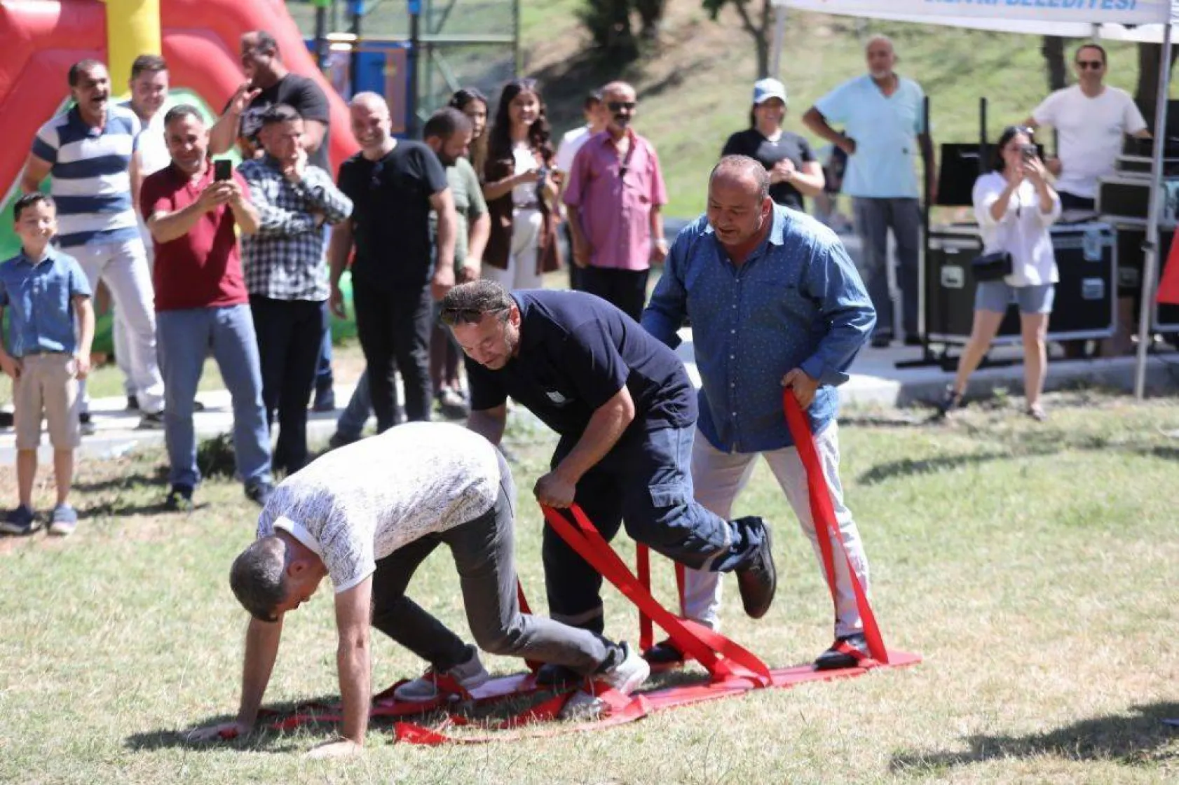 Belediye personeli motivasyon pikniğinde bir araya geldi