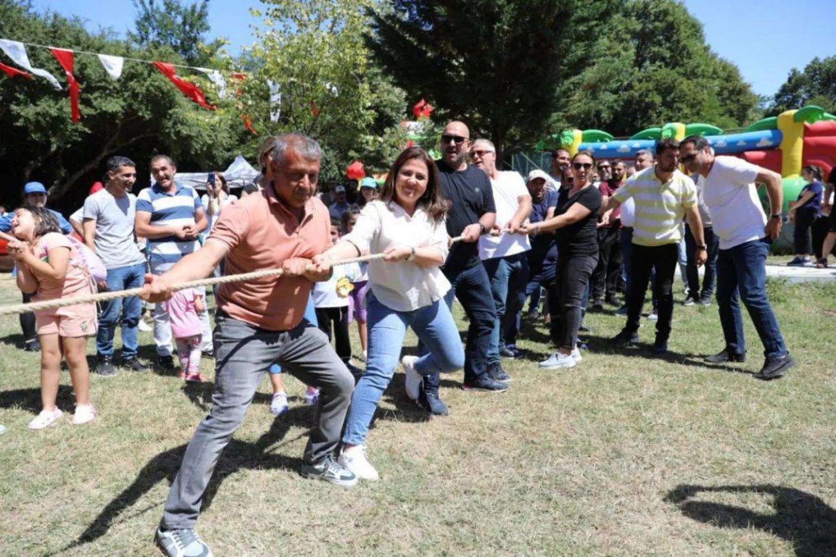 Belediye personeli motivasyon pikniğinde bir araya geldi