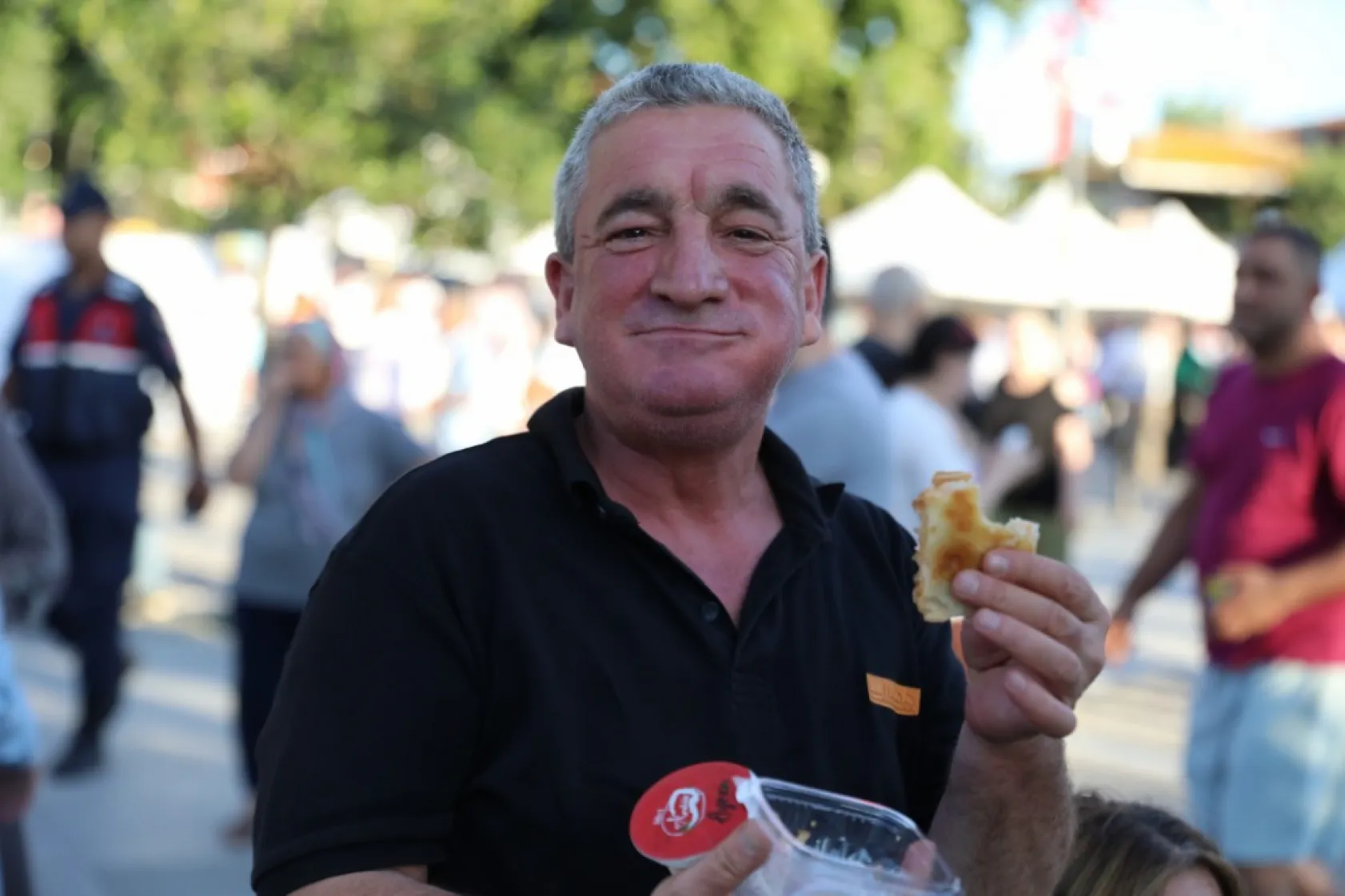 Silivri'de börek festivali coşkusu yaşandı