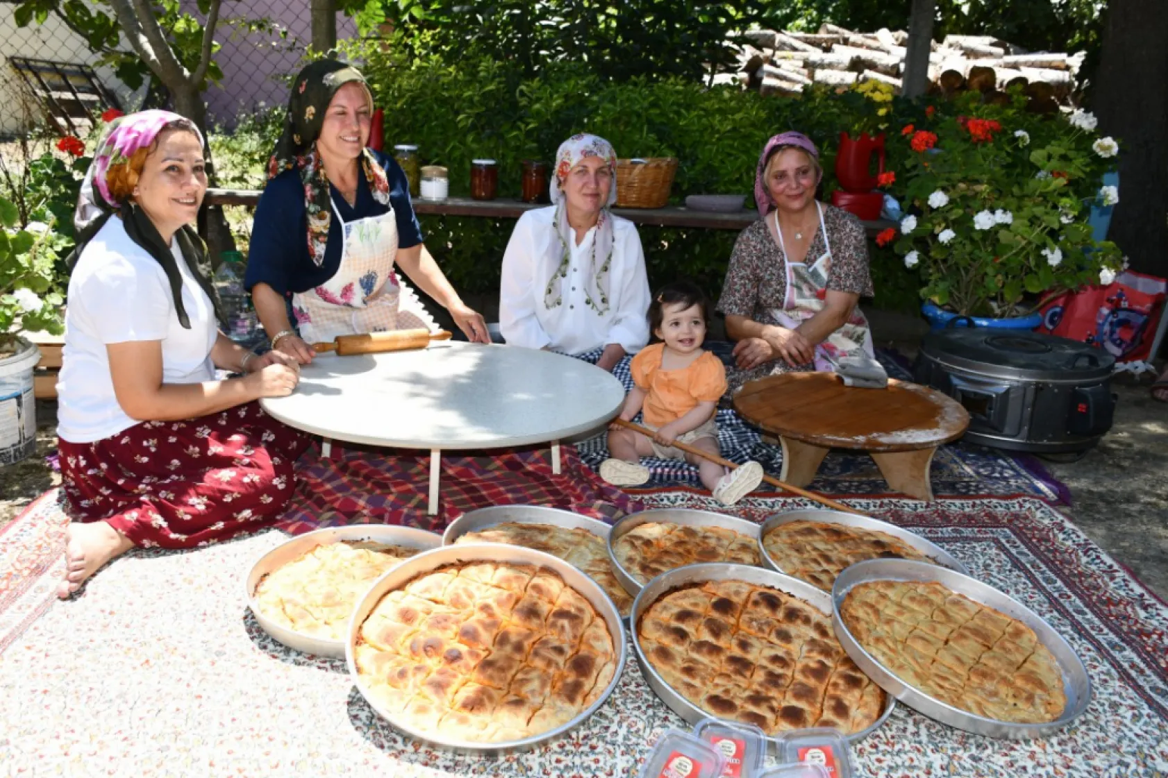 Silivri'de börek festivali coşkusu yaşandı
