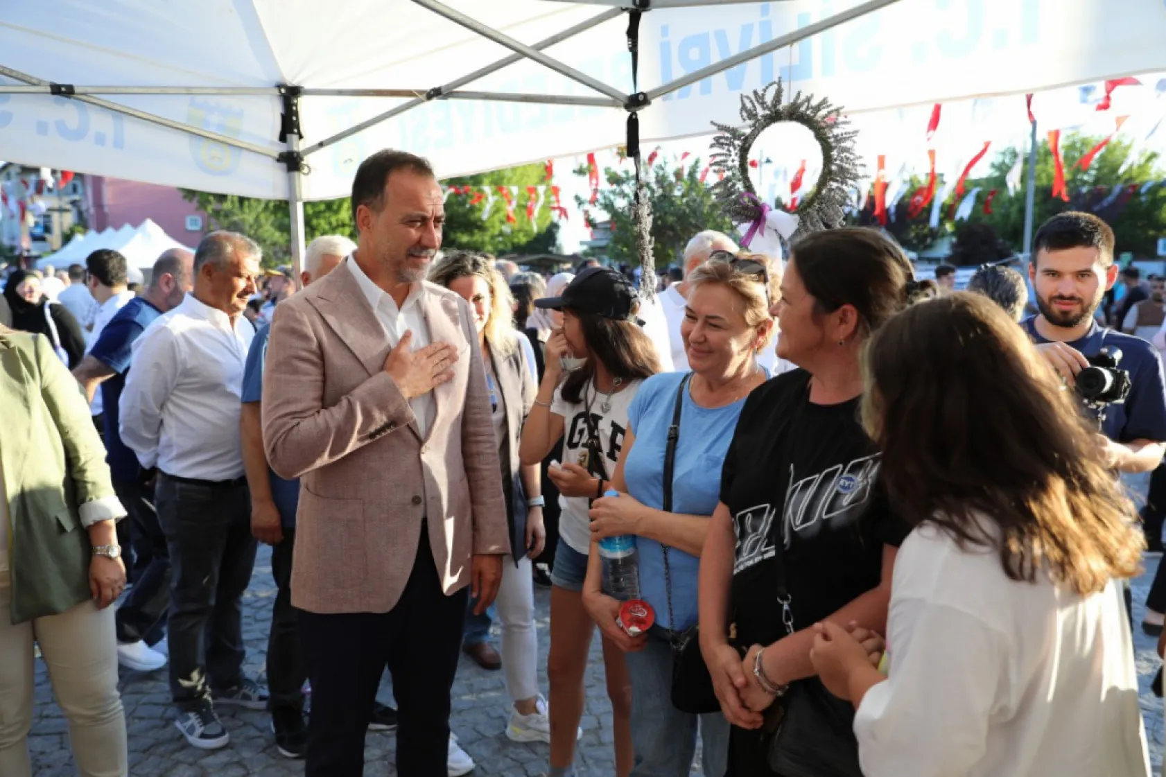 Silivri'de börek festivali coşkusu yaşandı