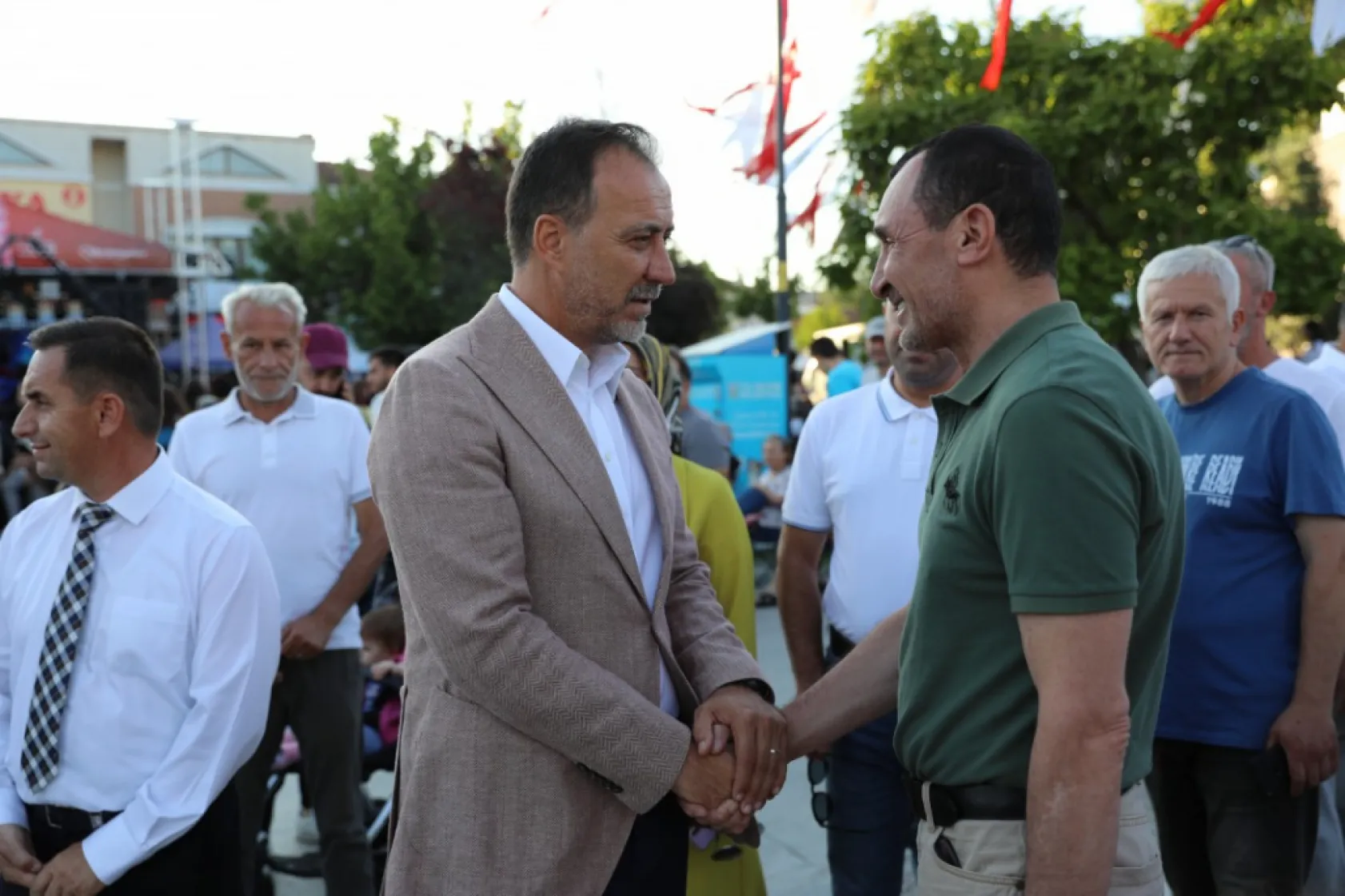 Silivri'de börek festivali coşkusu yaşandı