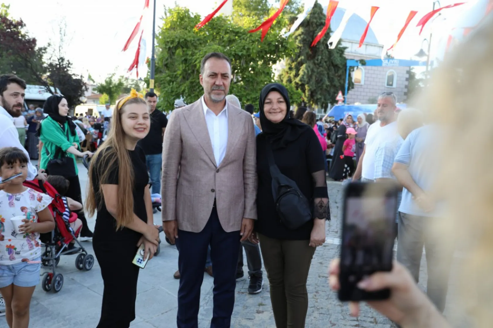 Silivri'de börek festivali coşkusu yaşandı